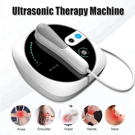 Ultrasonic health care physiotherapy massage instrument