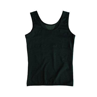 Belly Contracting Men Mesh Shaper Vest