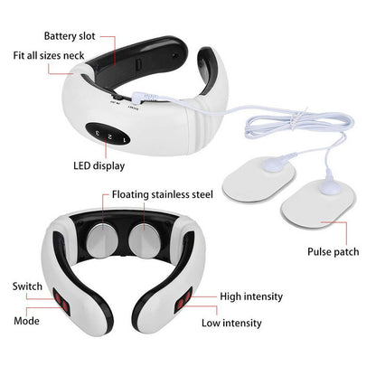 Infrared Thermal Pain Relief Electric Neck Massager