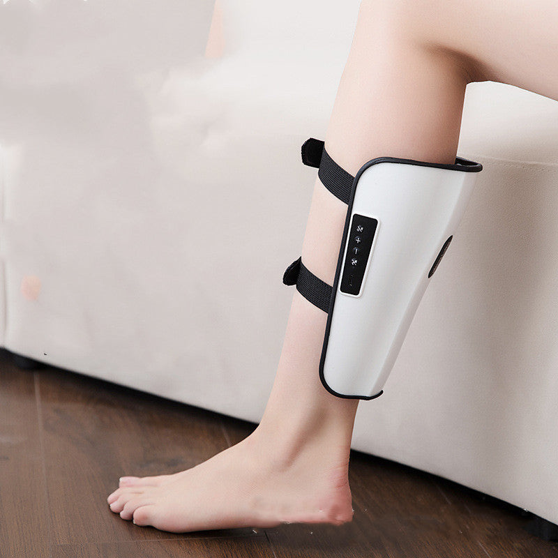 Calf leg massager with acupoint pulse therapy for enhanced muscle relaxation
