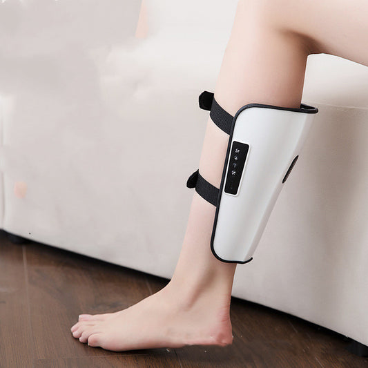 Calf leg massager with acupoint pulse therapy for enhanced muscle relaxation