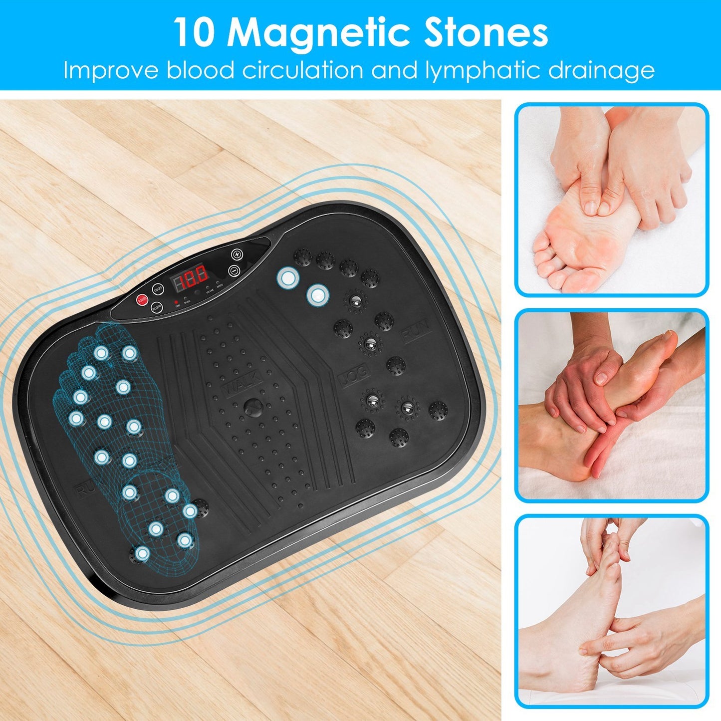 Whole Body Fitness Vibration Equipment With 120 Speeds