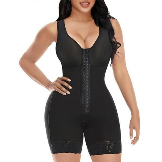 Full Coverage Butt Lift Zipper Crotch