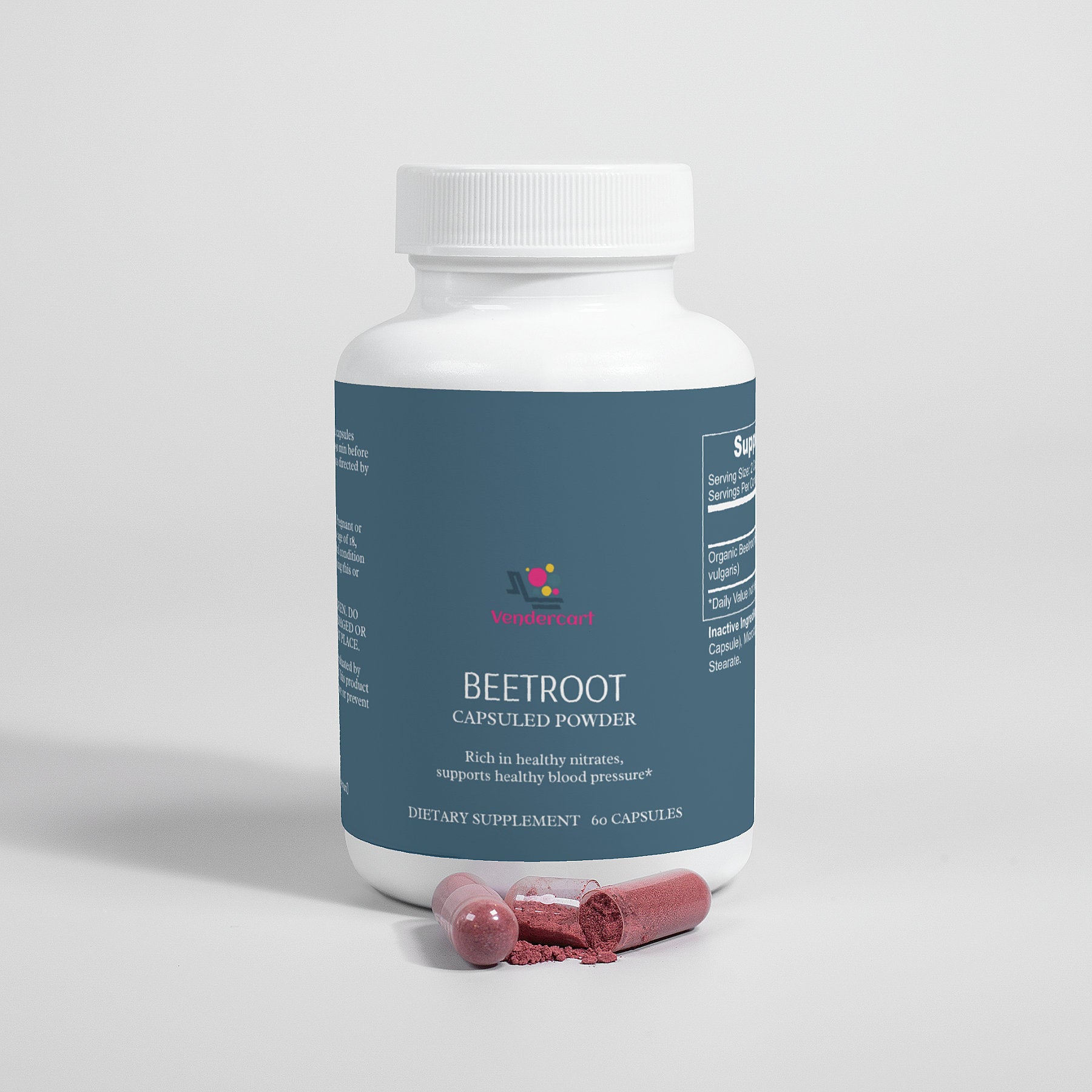 Natural heart health supplement with antioxidants for better heart function