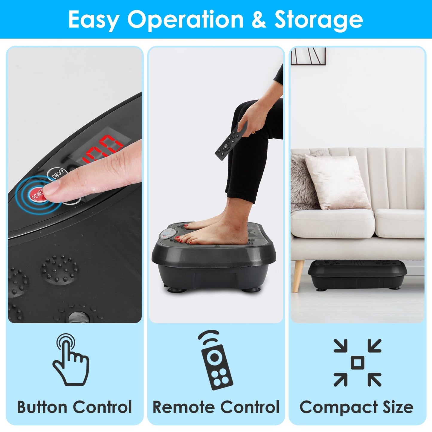 Whole Body Fitness Vibration Equipment With 120 Speeds