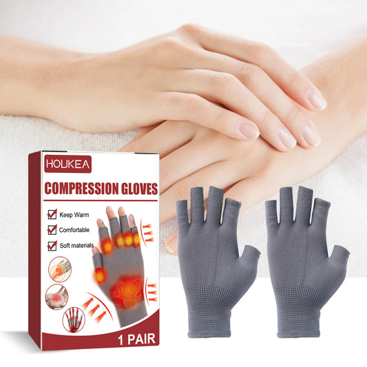 Compression gloves for joint pain relief and swelling reduction