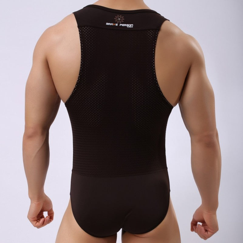 One Piece Sports Men Body Shapewear
