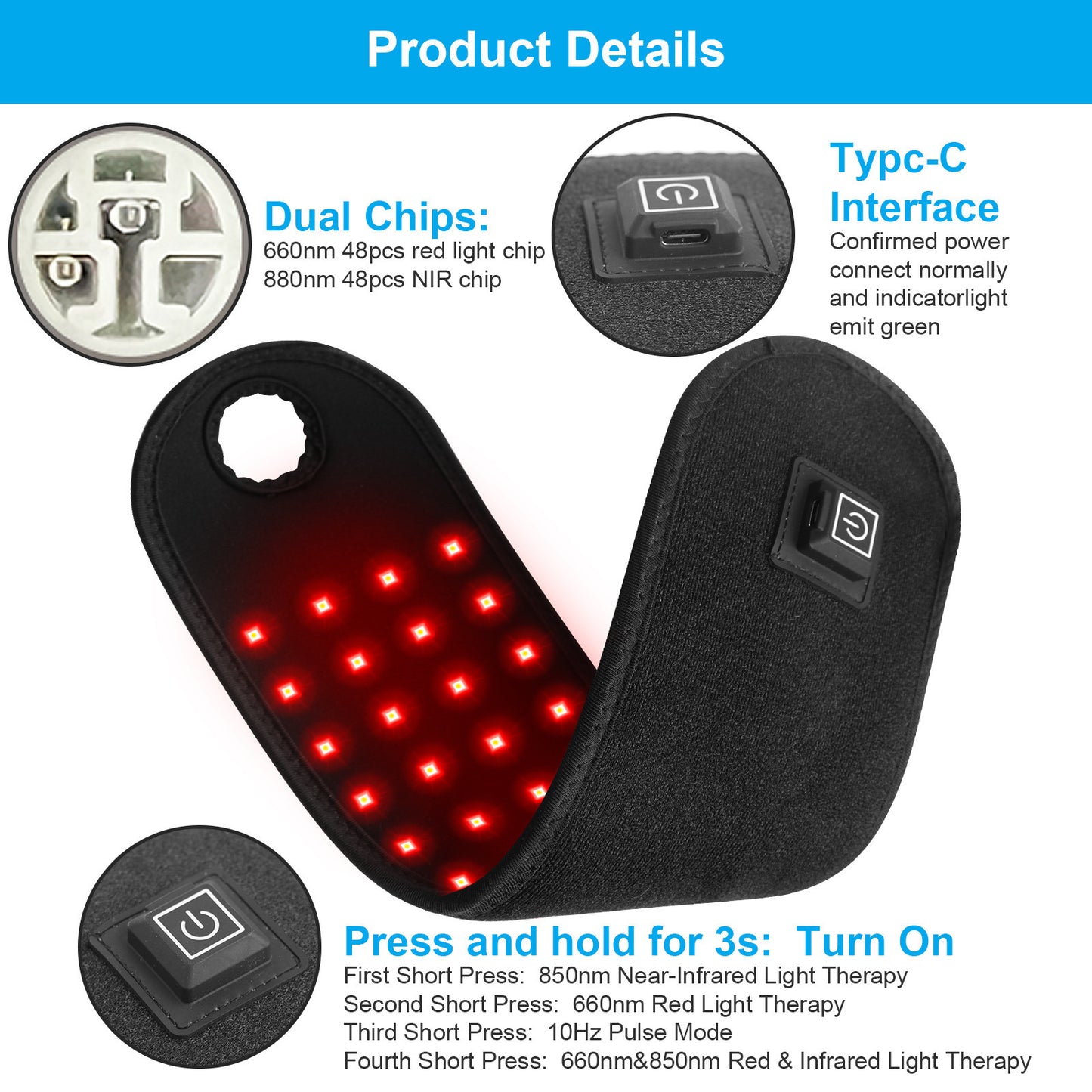 Red Light Physical Therapy Band