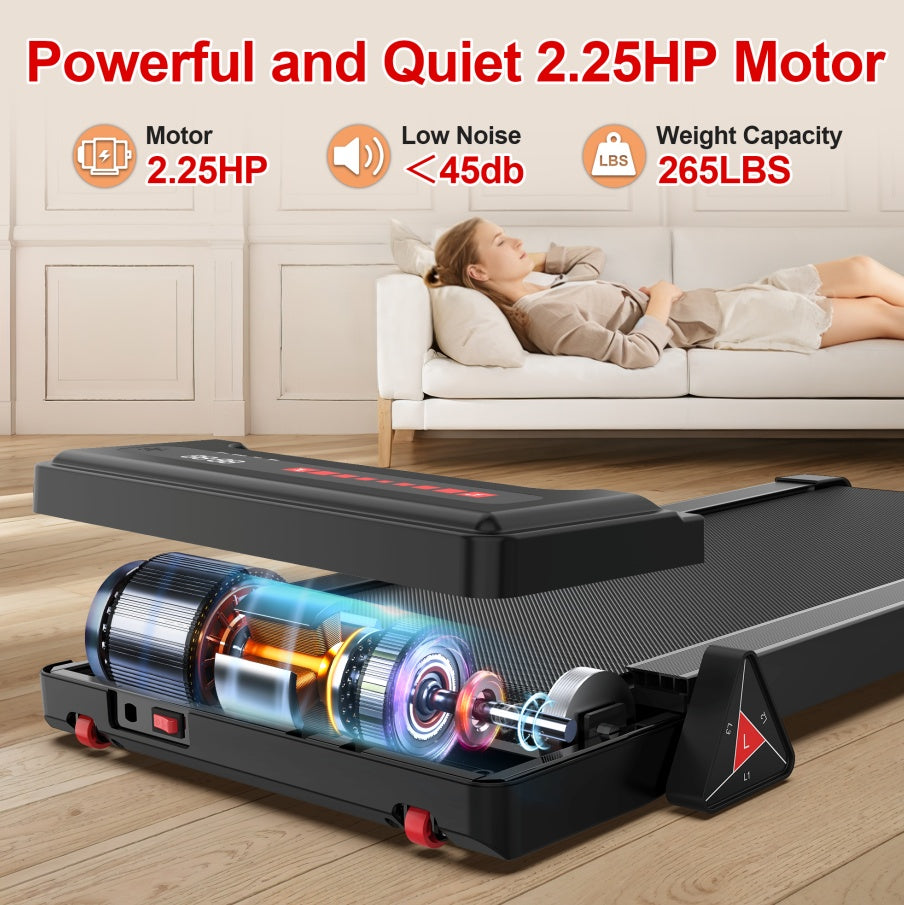 Remote Control Walking Under Desk Treadmill