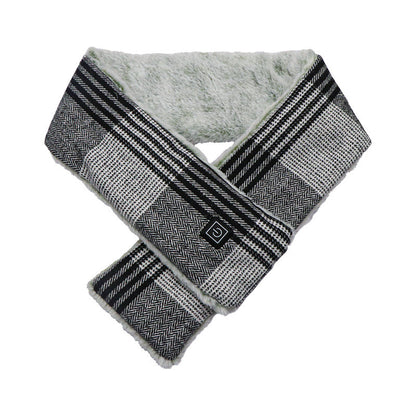 Usb Rechargeable Plush Washable Heated Scarf