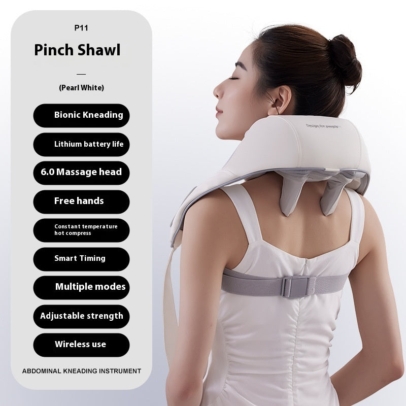 Electric Clip Kneading Shoulder And Neck Massager