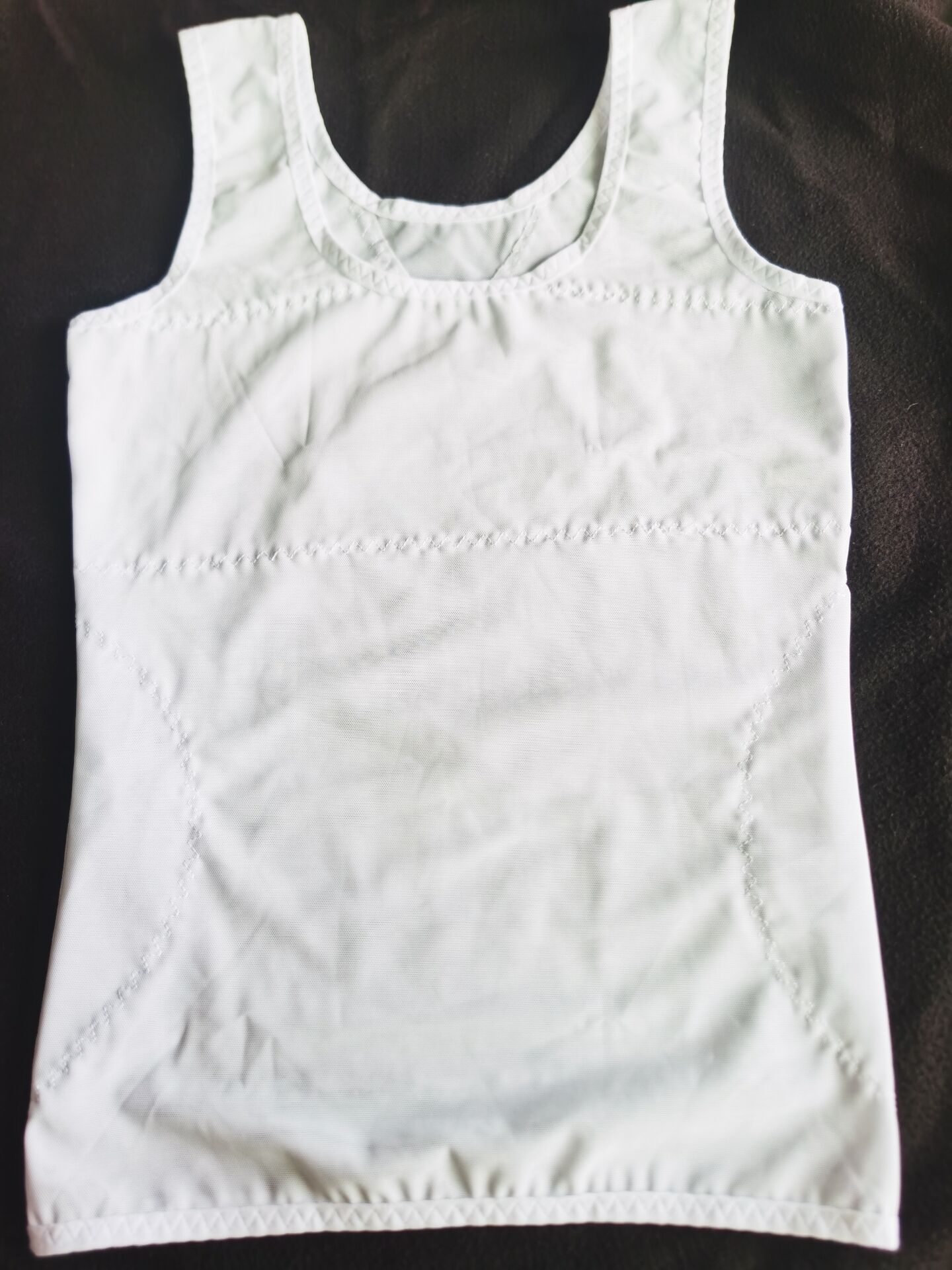 Belly Contracting Men Mesh Shaper Vest