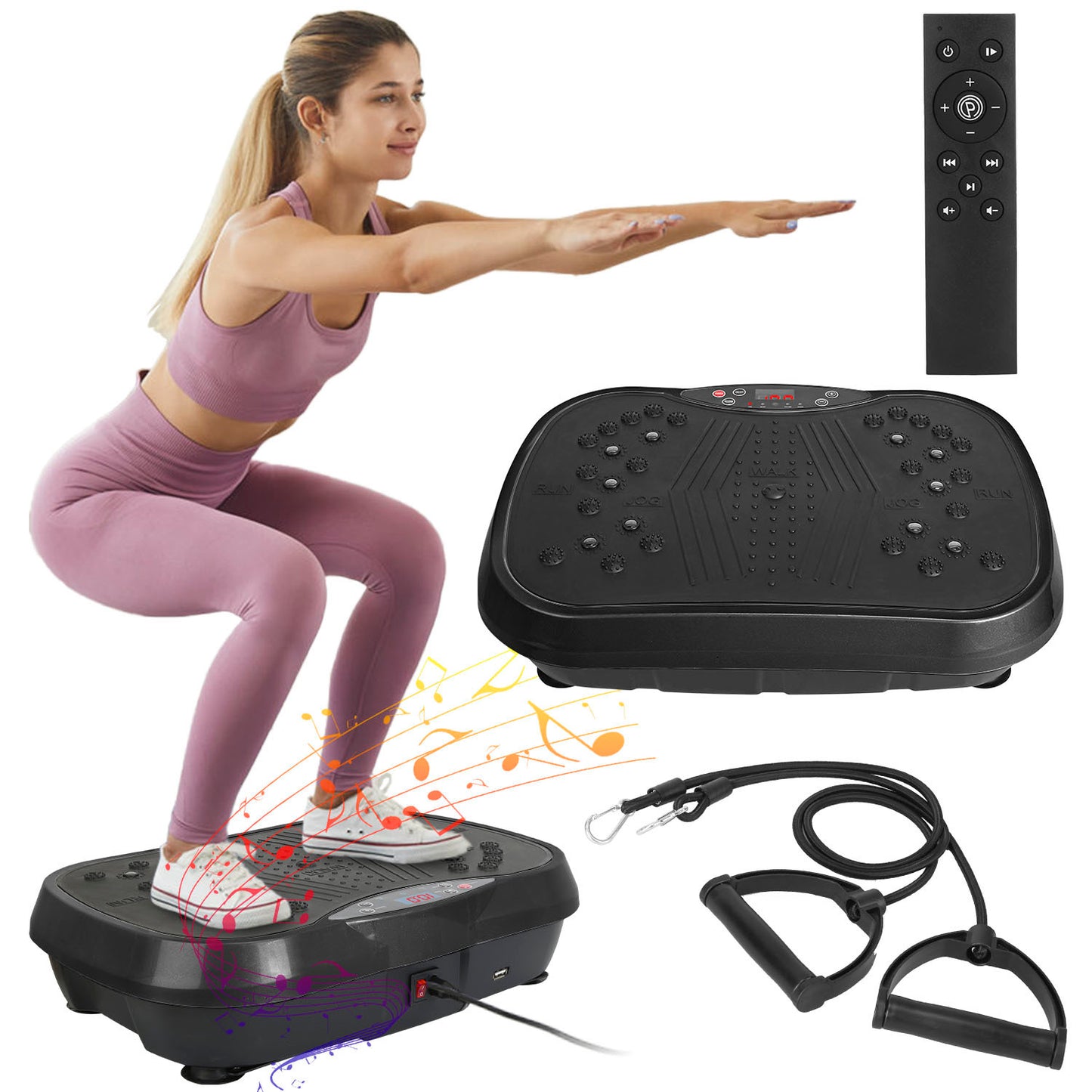Whole Body Fitness Vibration Equipment With 120 Speeds