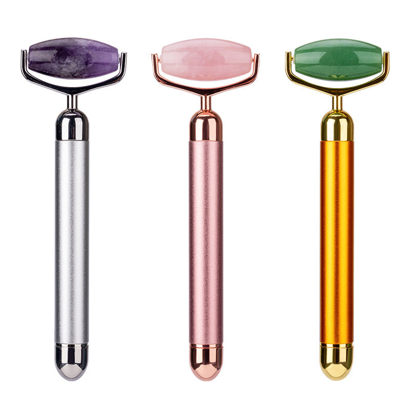 Electric Golden Jade Roller Face Stick