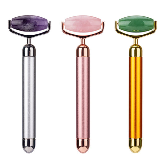 Electric Golden Jade Roller Face Stick